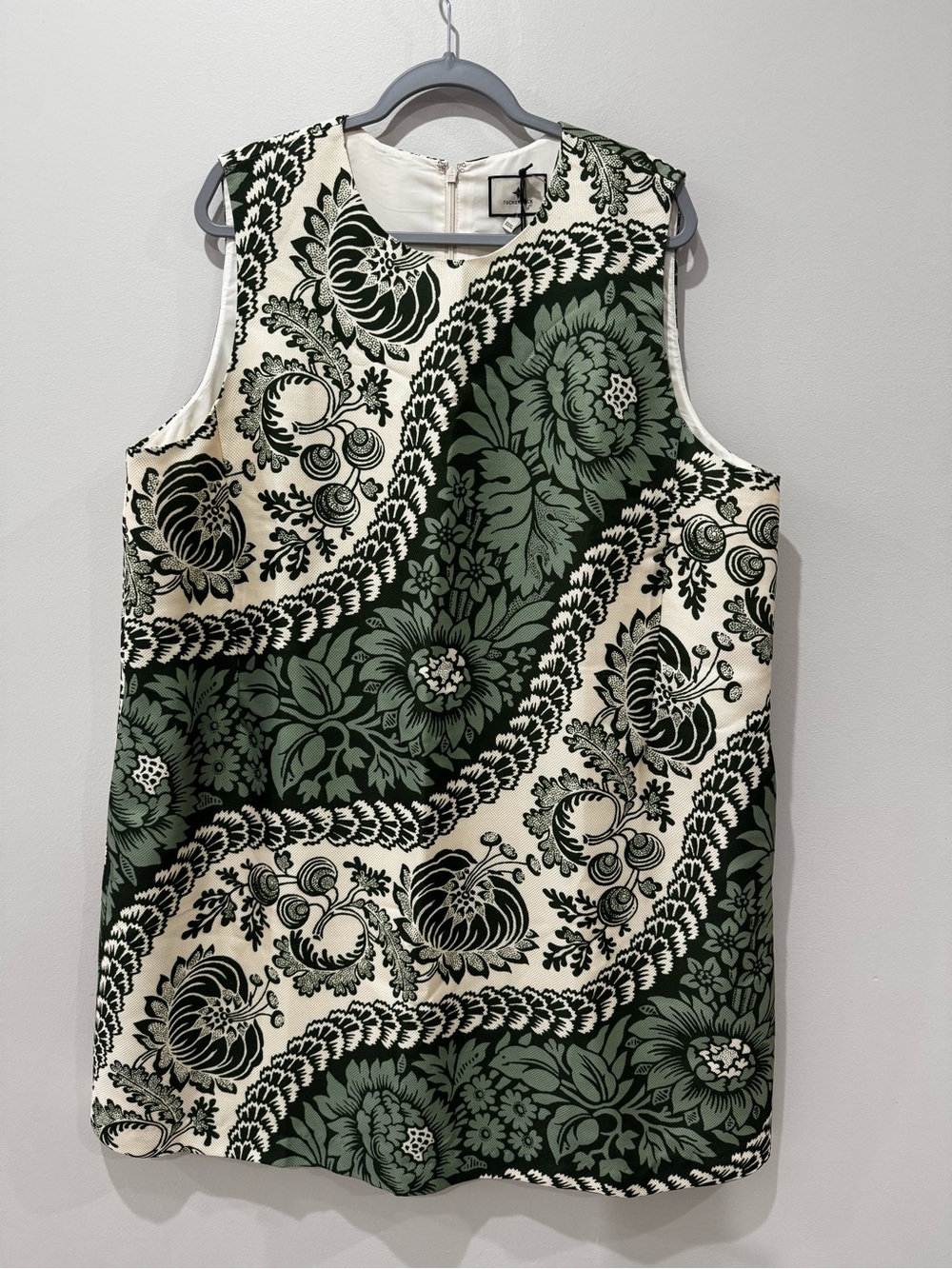 New! Tuckernuck Size XXXL Emerald Wave Dress Sheath - Picture 2 of 5